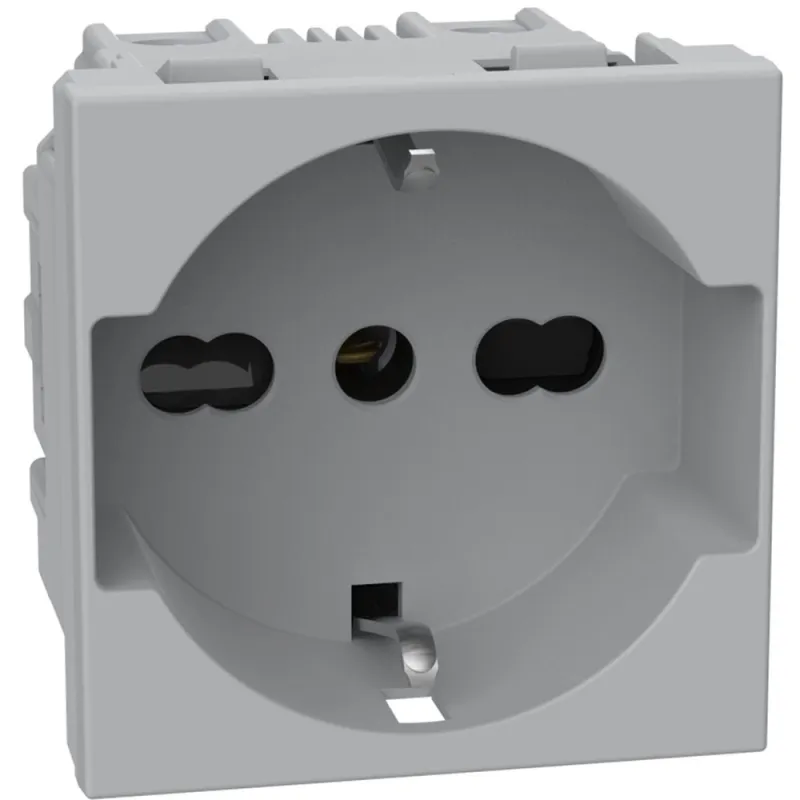 Presa schuko MatixGo Bticino JG4140a16 silver 2...