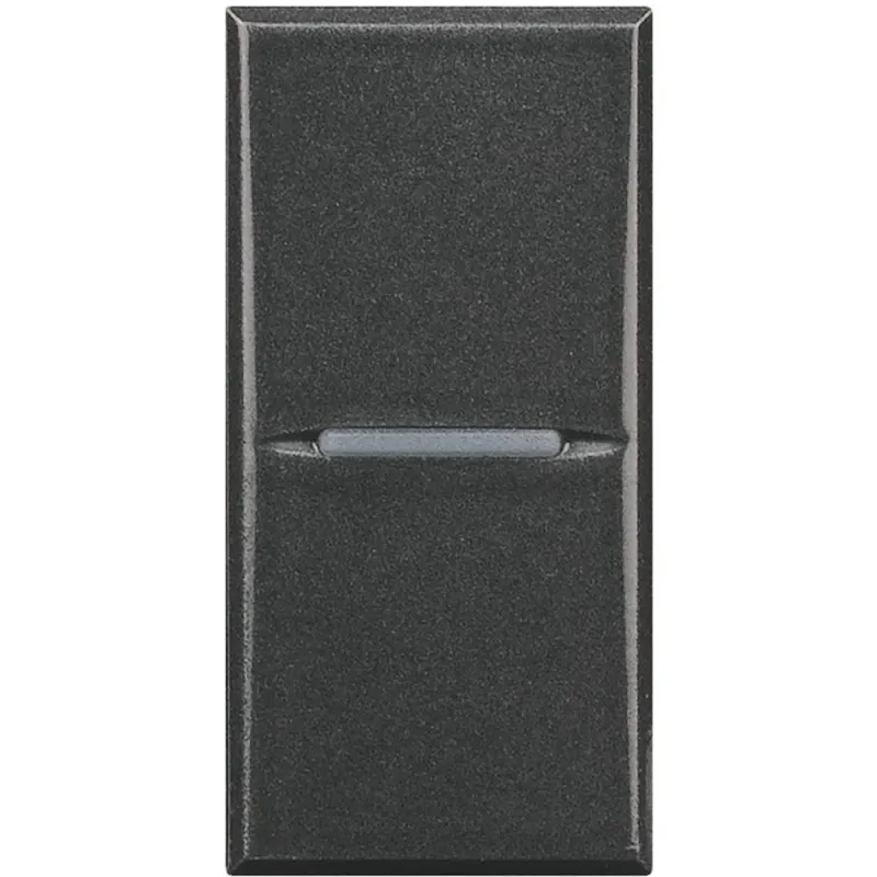 Pulsante 1P NO 10A 1m nero Bticino Axolute HS4005N