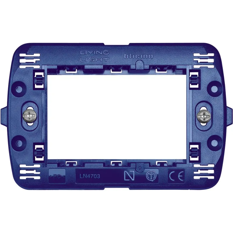 Supporto Unico a 3 moduli Bticino Living LN4703