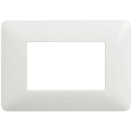 Placca Bticino Matix bianca 3 moduli AM4803BBN