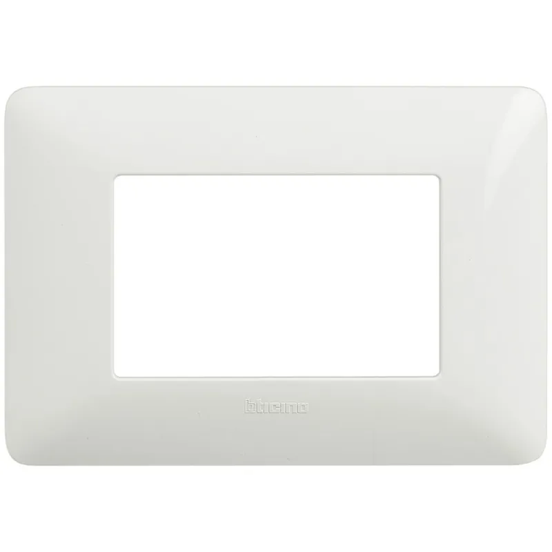 Placca Bticino Matix bianca 3 moduli AM4803BBN