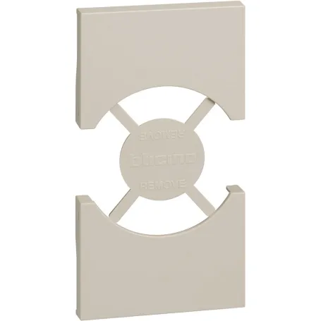 Bticino COVER PRESA IT/GER 2M sabbia  LIVING NOW KM03