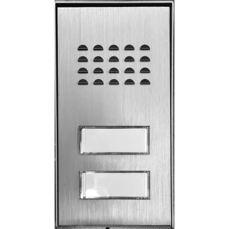 Pulsantiera citofono ricambio Avidsen Extel 2/4 pulsanti per kit 710016