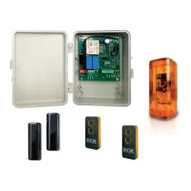 Kit Centralina ACM per automazione di serrande con fotocelllule e lampeggiante