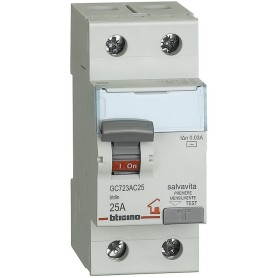 Differenziale puro  Bticino AC 2P 25A 30mA Bticino GC723AC25