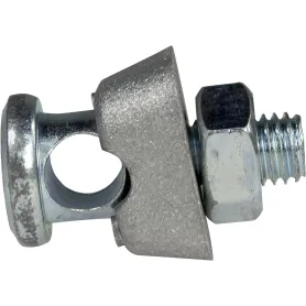 Morsetto per palo terra con bullone