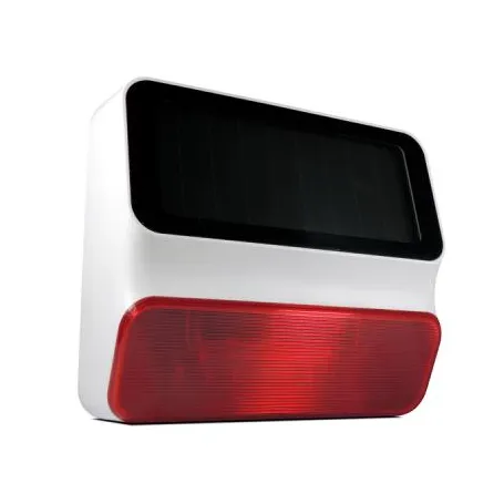 Sirena solare wireless con pannello solare avidsen 100728