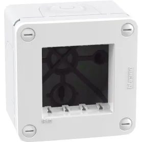 Scatola IP40 2 moduli - bianco MatixGo Bticino 28402W