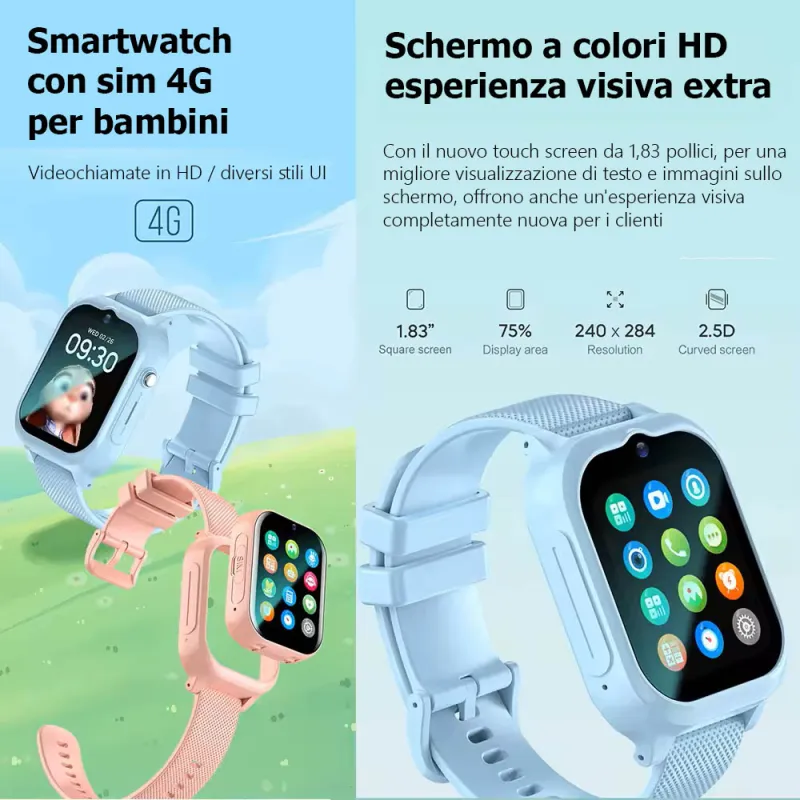 Cellulare da polso per bambini con Sim...