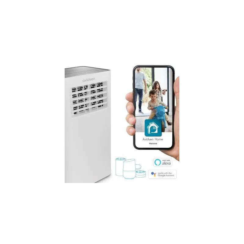 Climatizzatore connesso portatile 9000 BTU...