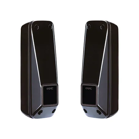 FAAC 785103 COPPIA DI FOTOCELLULE DA PARETE ORIENTABILE AUTOMAZIONE CANCELLO CANCELLI