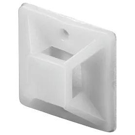 BASETTA ADESIVA PER FISSAGGIO FASCETTE 20X20 FINO A 4,5...