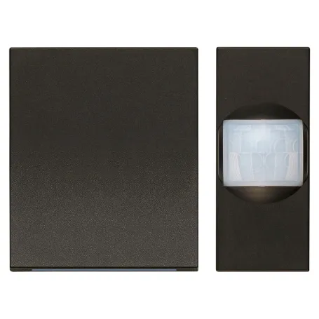 Kit Lampada+IR scendiletto LED nero serie Linea vimar 0K30389.G
