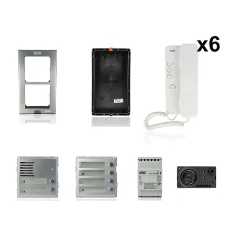 kit citofono urmet 6 famiglie kit citofono urmet 6 famiglie