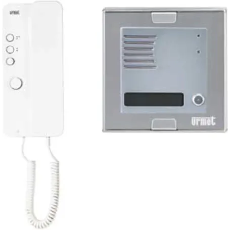Kit citofonico monofamiliare urmet 1150/301 Kit citofonico monofamiliare urmet 1150/301