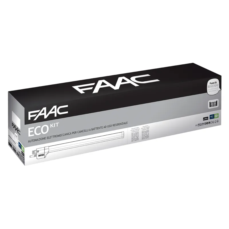 Kit cancello FAAC ad ante ECO 412 230v...