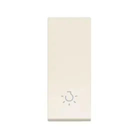 Tasto 1M allineato simbolo luce CANAPA serie Linea vimar...