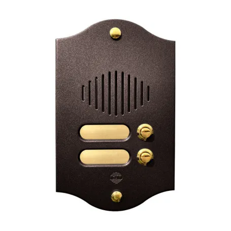 Pulsantiera citofono marrone Pulsantiera citofono marrone