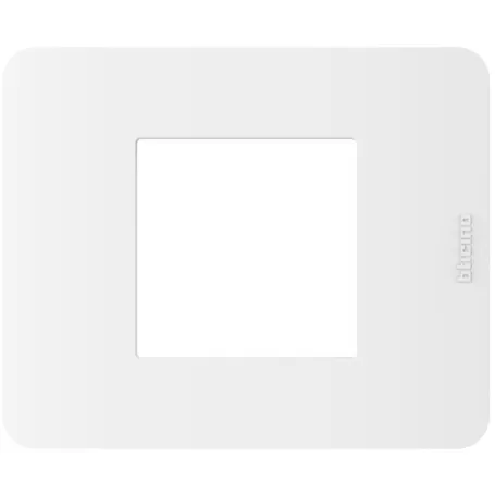 Placca Bticino MatixGO 2 moduli bianca JA4802JW
