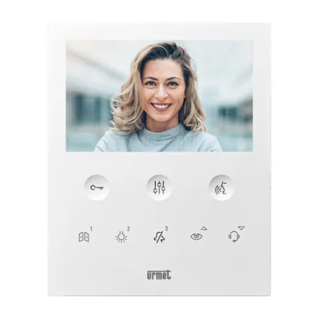 Monitor Vivavoce Bianco Urmet 1750/6 a Colori MIRO Monitor Vivavoce Bianco Urmet 1750/6 a Colori MIRO