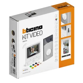 kit videocitofono connesso wifi bticino 364614