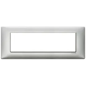Placca silver 7 moduli Vimar Plana 14657.27