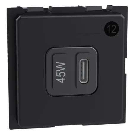 Caricatore USB con una porta tipo C - 45W Bticino Living Now