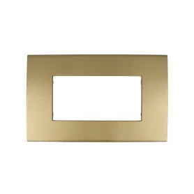 Placca ORO 6 posti compatibile con Vimar Arkè TIPO 19657.78