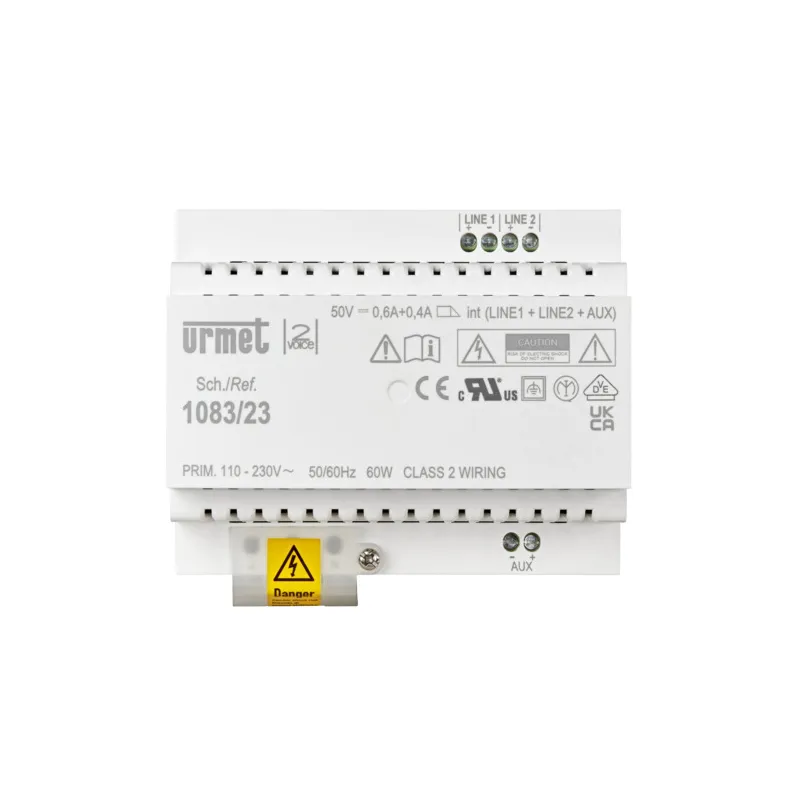 Urmet kit Videocitofonico 8 famiglie Alpha -...