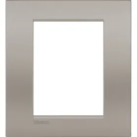 Placca 3+3 posti Sabbia Bticino Living Air LNC4826SB