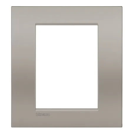 Placca 3+3 posti Sabbia Bticino Living Air LNC4826SB