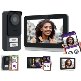 Kit Videocitofono Bifamiliare connesso 3K WI FI Philips...
