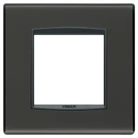 Placca Classic 2M Reflex antracite Vimar Eikon 20642.42