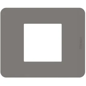 Placca Bticino MatixGO Tortora 2M JA4802TD