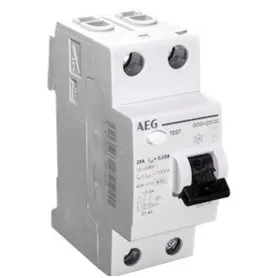 Interruttore differenziale puro 25A AEG 30ma classe AC...