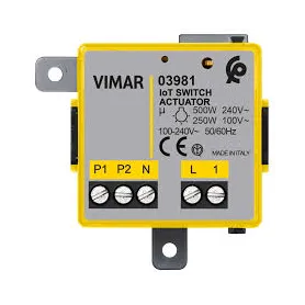 Modulo relè Vimar 03981 connesso IoT