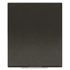 Tasto 2M fascio luce verticale nero Linea vimar 31000S.2G