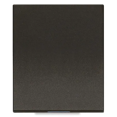 Tasto 2M fascio luce verticale nero Linea vimar 31000S.2G