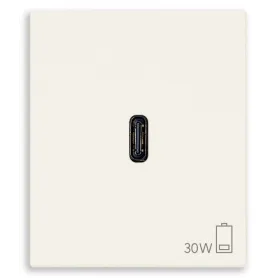 Alimentatore USB C 60W PD canapa Linea vimar 30298.C