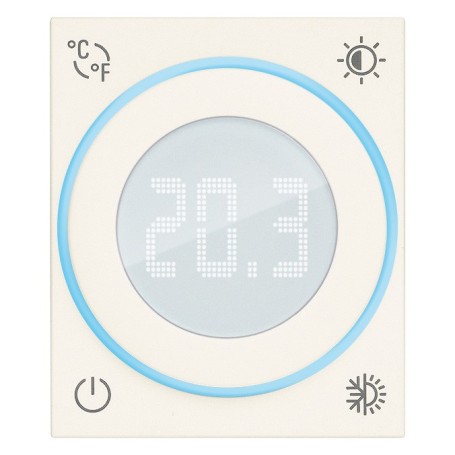 Termostato rotella IoT 2M bianco SERIE LINEA VIMAR 30811.B