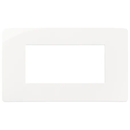Placca Vimar Plana Up 4M bianco matt 14654U.11