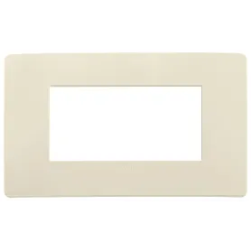 Placca Vimar Plana Up 4M avorio matt 14654U.12