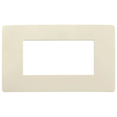Placca Vimar Plana Up 4M avorio matt 14654U.12