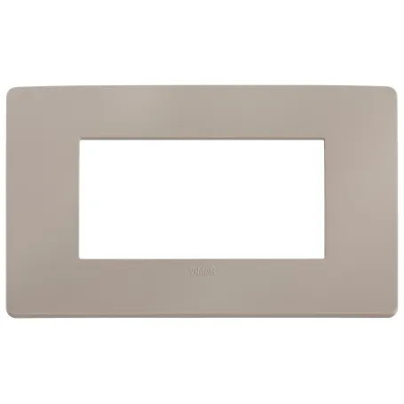 Placca Vimar Plana Up 4M  tortora matt 14654U.15