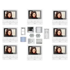 Kit videocitofono Bticino 10 famiglie monitor 100V16B 344652