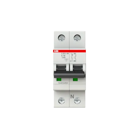 Interruttore magnetotermico ABB 2 moduli 40A 1 + N S598439