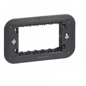 Supporto 4 posti compatibile con Bticino Living Now BSN