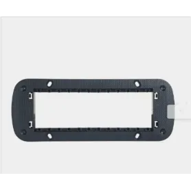 Supporto 6 posti compatibile con Bticino Living Now Biesse