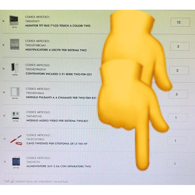 inserz per flagiello kit videocitofono 12...