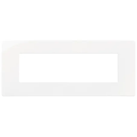 Placca Vimar Plana Up 7M bianco 14657U.01